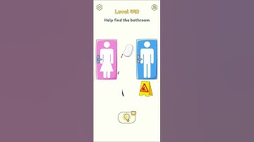 DOP 2 Delete One Part (Level 440) | Help find the bathroom | #shorts #dop2