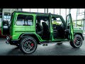 2024 Green Mercedes G63 AMG - Luxury SUV in Detail!