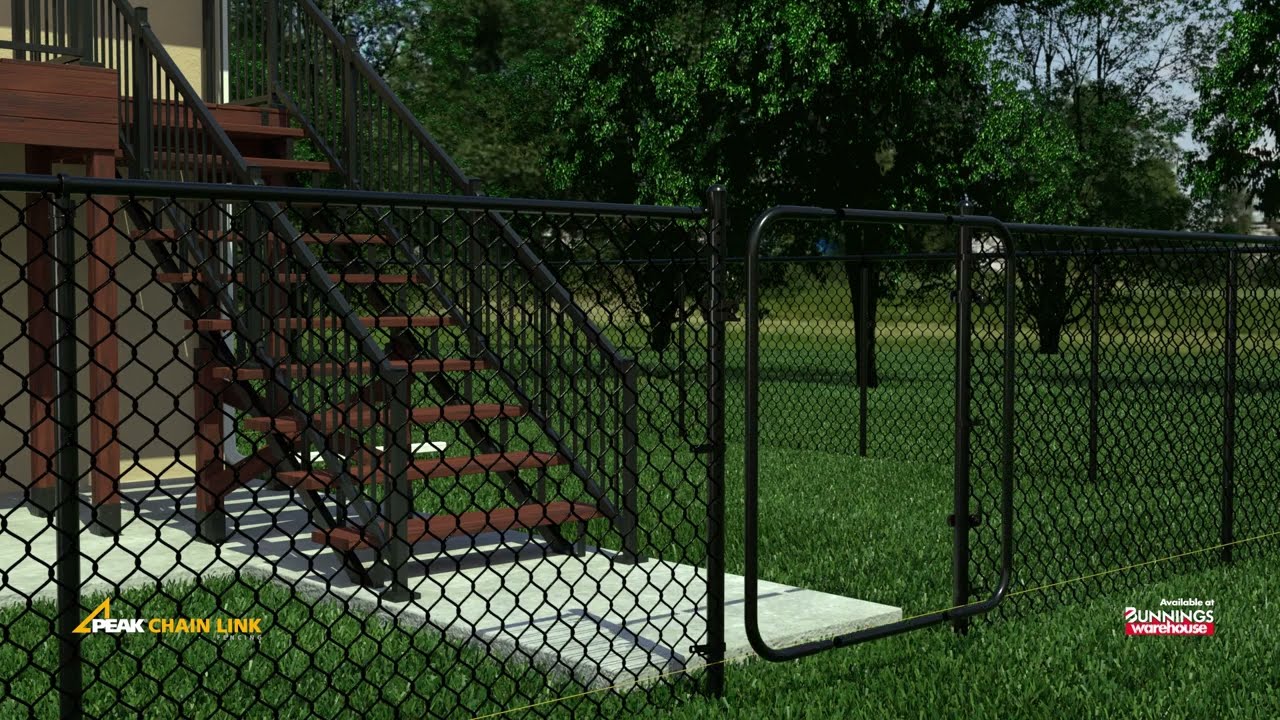 Peak Chain Link Fencing Overview and Installation EN AU