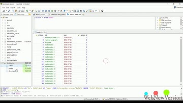 Tutorial HeidiSQL with MariaDB and MySQL Part 8   Save SQL query to file and snippet