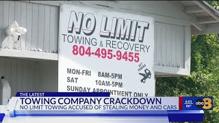 Police: Owner of Richmond towing company illegally towed, stole cars from city residents for years