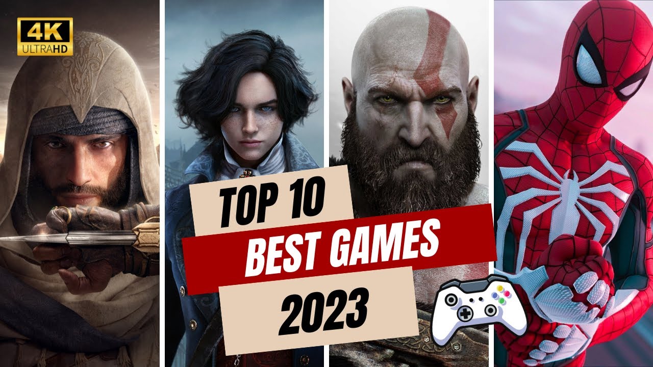 Top 10 Games of 2023 for PC and PlayStation 4K - YouTube
