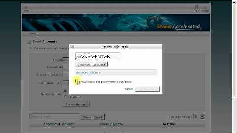 Creating Custom Email Accounts from cPanel
