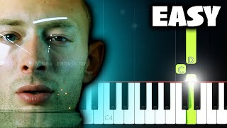 Radiohead - No Surprises - EASY Piano Tutorial