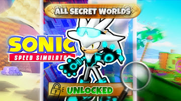 How to Unlock All Secret Worlds in Sonic Speed Simulator! (ROBLOX)