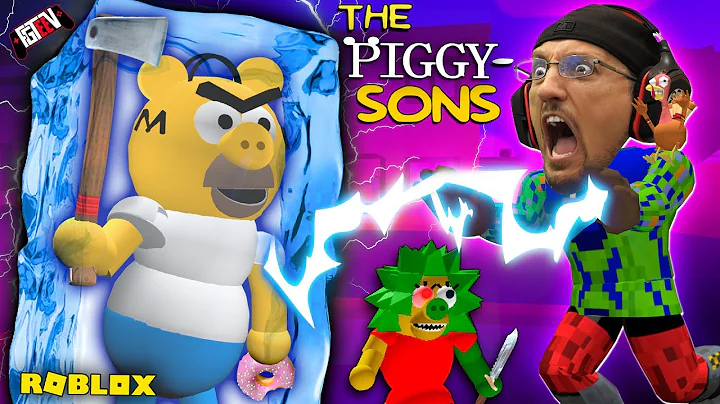ROBLOX PIGGY meets the SIMPSONS = Escape the PIGGY...