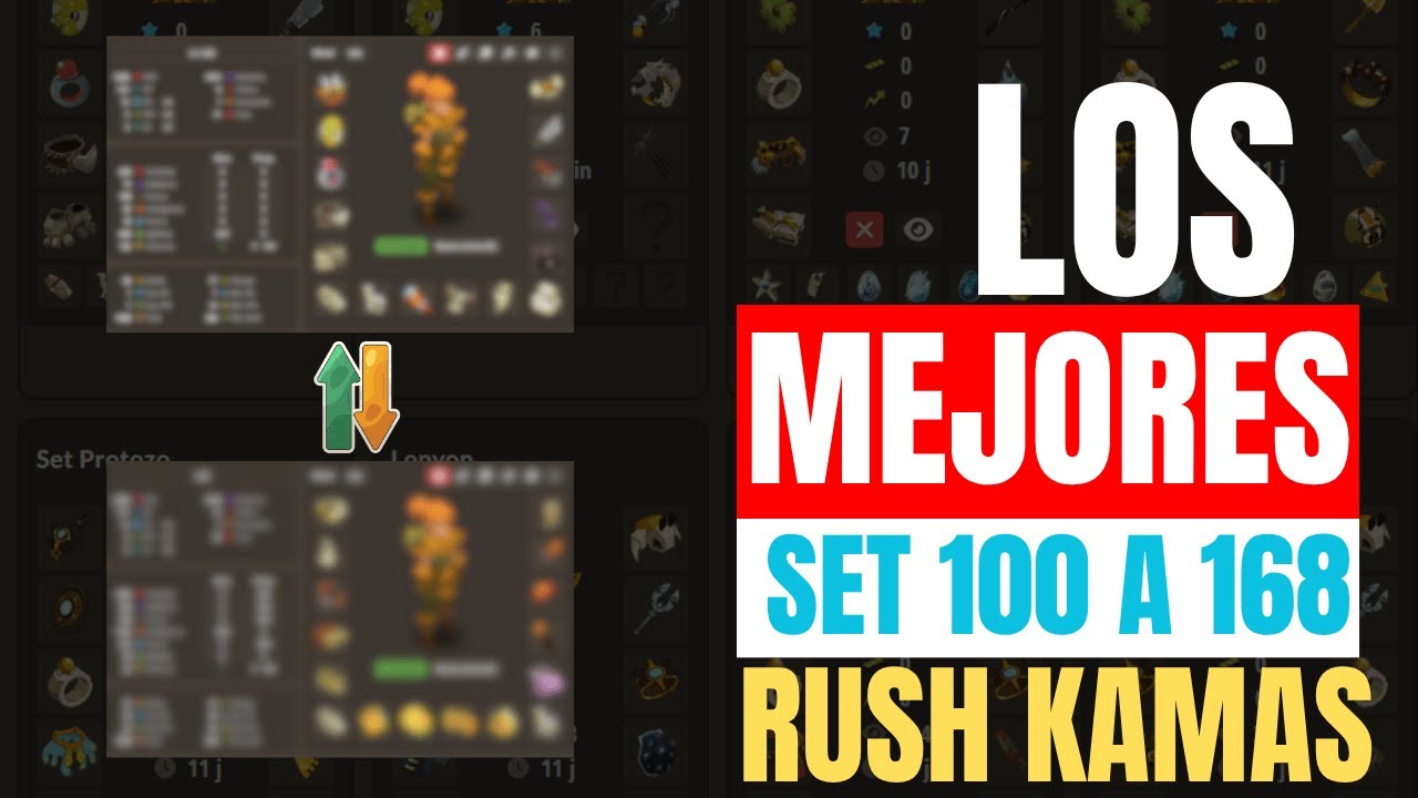 🔥 EL MEJOR SET lvl 100 para RUSH de KAMAS 💎