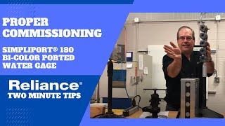 Proper Commissioning of a Simpliport® 180 Bi-Color Ported Water Gage