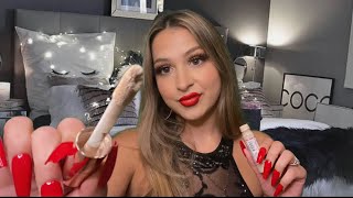 ASMR Toxic friend gets you ready for prom ✨fast and aggressive✨ (layered sounds)