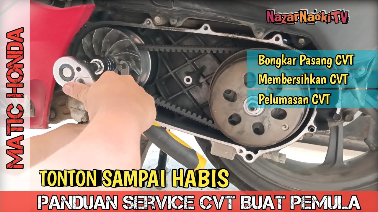 Service dan bongkar CVT Honda PCX 150 Tutorial Lengkap #pcx150 - YouTube