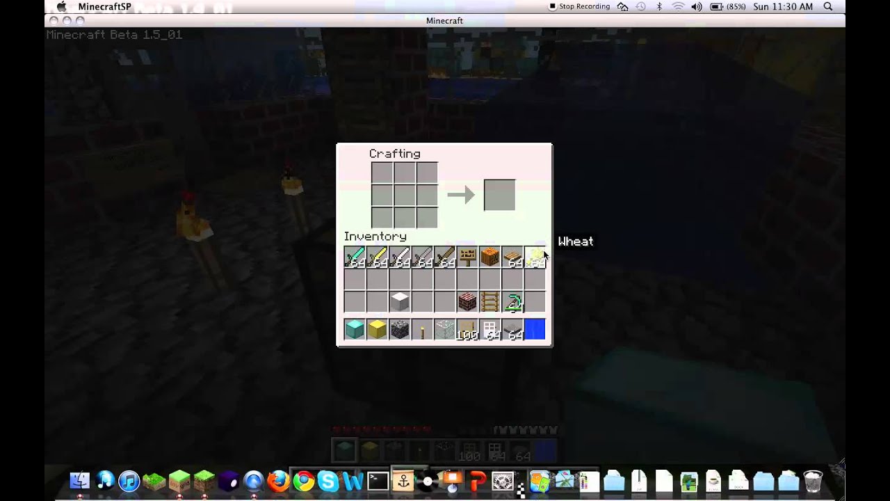 how to make bread on minecraft - YouTube
