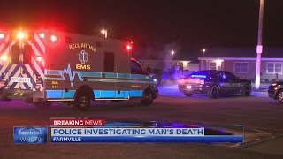 Farmville Police investigate man’s death, treating it as homicide