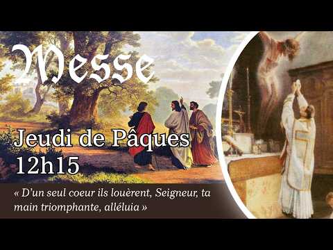 jeu. 9 avr. 12H15<br/>Jeudi de Pâques