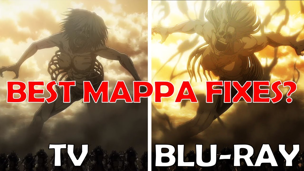 The 10 GREATEST MAPPA BLU-RAY Changes in Attack on Titan The Final