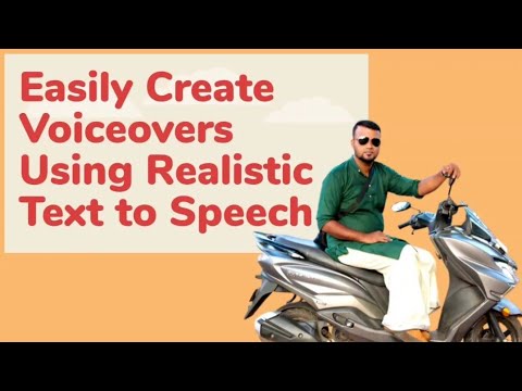Esliye create voiceover using realistic text to speech Malayalam - YouTube