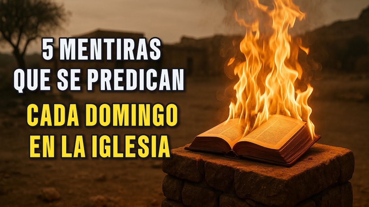 ¿Te han ENGAÑADO en la Iglesia? Descubre las 5 Mentiras más Predicadas