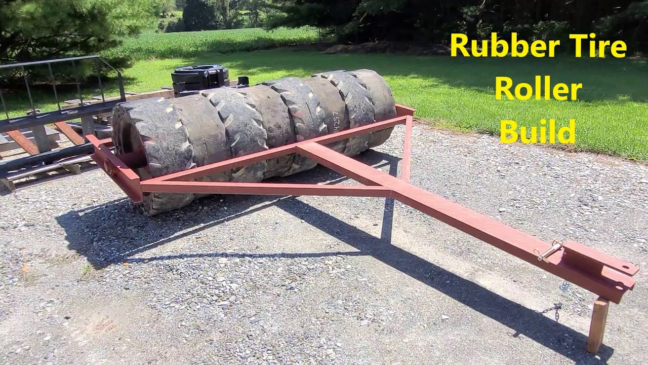 Fabricating a Rubber Tire Roller for a Tractor Pull