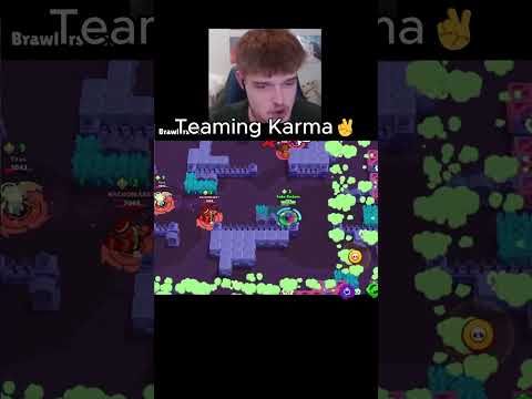 Teaming Karma #brawlstars #brawlin #reckers #gaming #supercell #funny #crashout