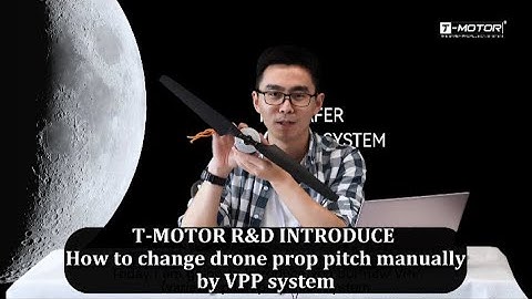 How T-MOTOR VPP（variable-pitch propeller) System achieve variable drone propeller pitch