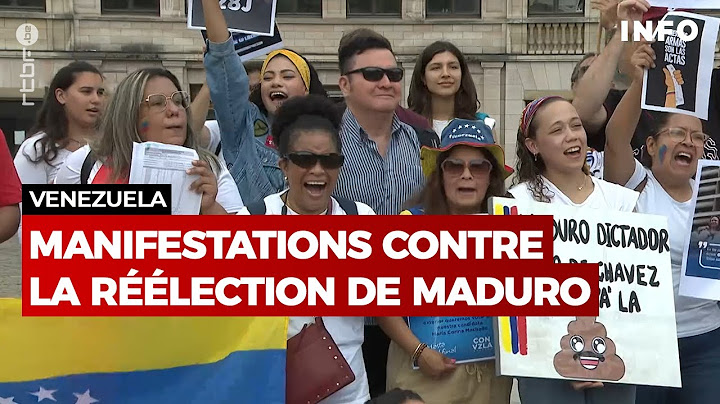 Bruxelles : manifestation en soutien à l'opposition vénézuélienne - RTBF Info