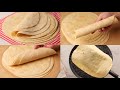 خبز التورتيلا لسندوتشات الشاورما و كل أنواع السندوتشات🥖 ينافس الجاهز وبقوة👌..!!؟؟