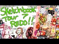 sketchbook tour #7 REDO (2019-20)