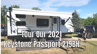 Keystone Passport 219BH  Inside Tour!!