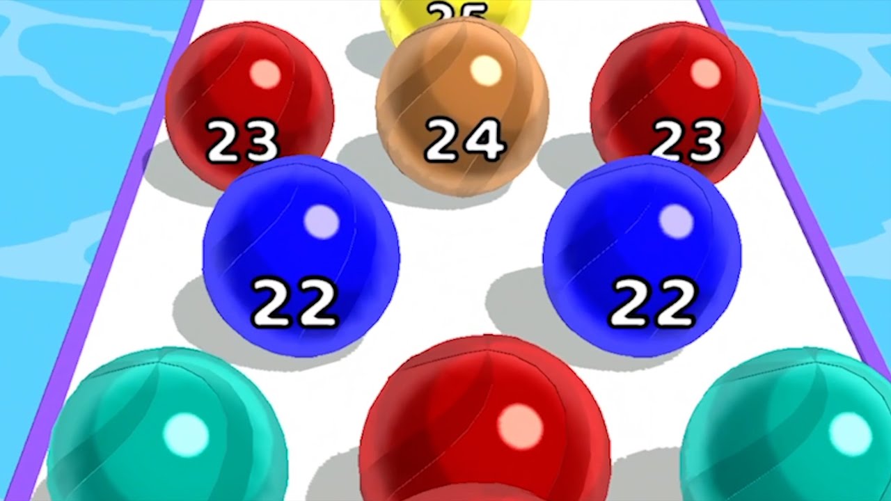 🔮 😊 MARBLE RUN 3D: COLOR BALL RACE All Levels Gameplay Walkthrough iOS ...