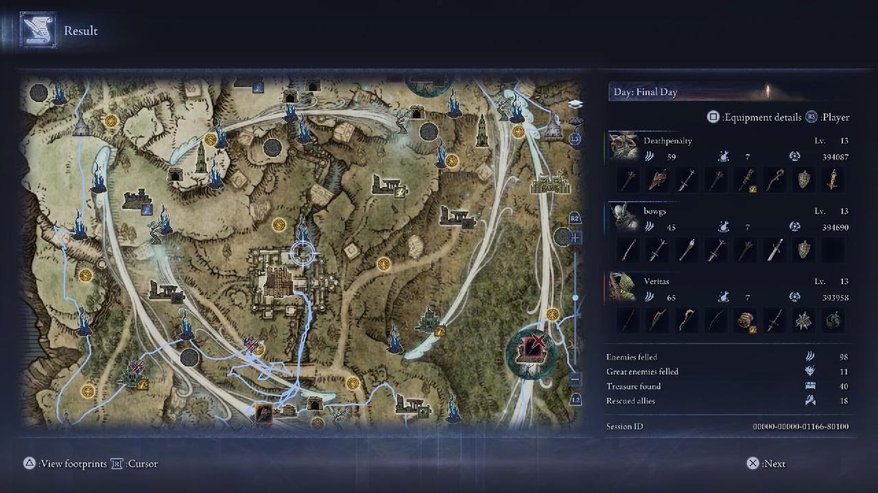 ELDEN RING NIGHTREIGN Deep of Night Raider w/ BOWGS and random VS Everdark Caligo