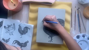 Sgraffito Box Tile  Part 3