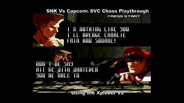 SNK Vs Capcom: SVC Chaos Guile Playthrough using the Ps2 Xploder V2 :D #Playstation #Sony #Gaming
