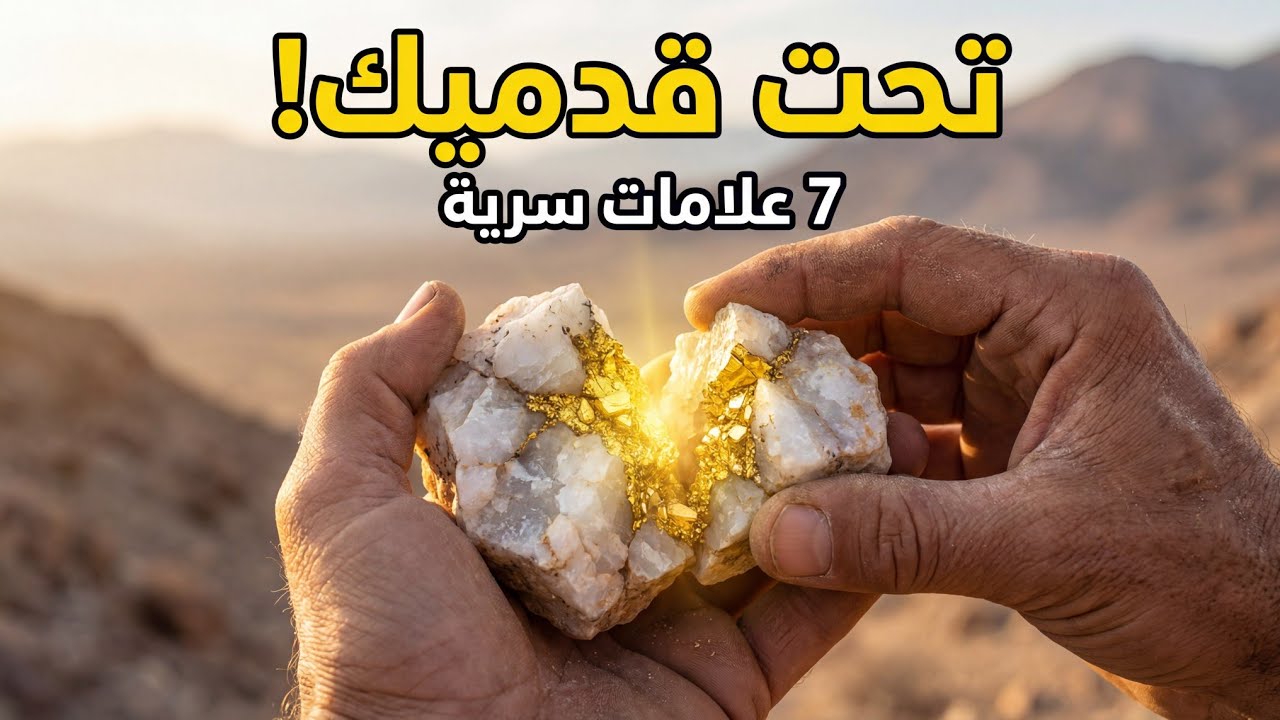 ​7 علامات في التربة والصخور تخبرك بوجود الذهب في منطقتك.. لا تتجاهلها🤯! 