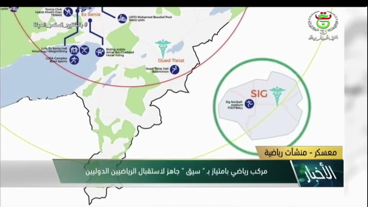 المركب الرياضي لمدينة سيق-ولاية معسكر Stade de Sig-Mascara