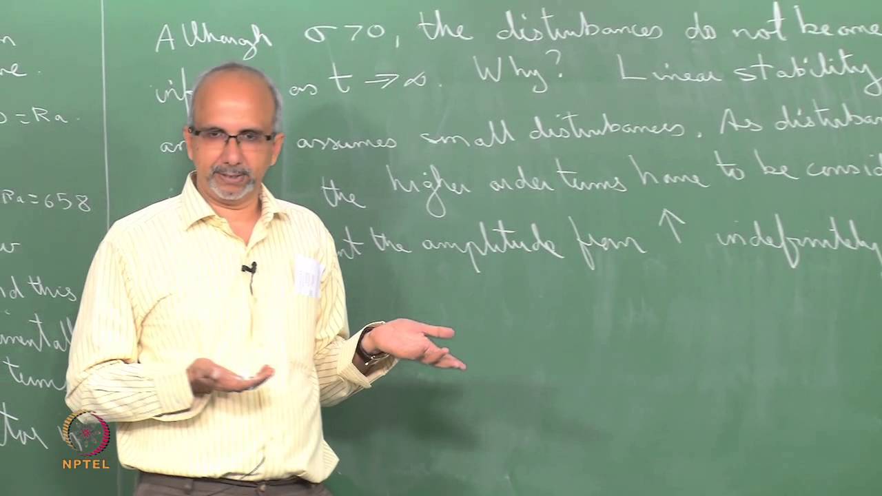 ⁣Mod-01 Lec-25 Rayleigh Benard convection: Discussion of results