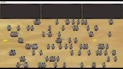Pygame Tutorial - Strategy War Game [Part 5: End Screen and Basic Enemy AI]