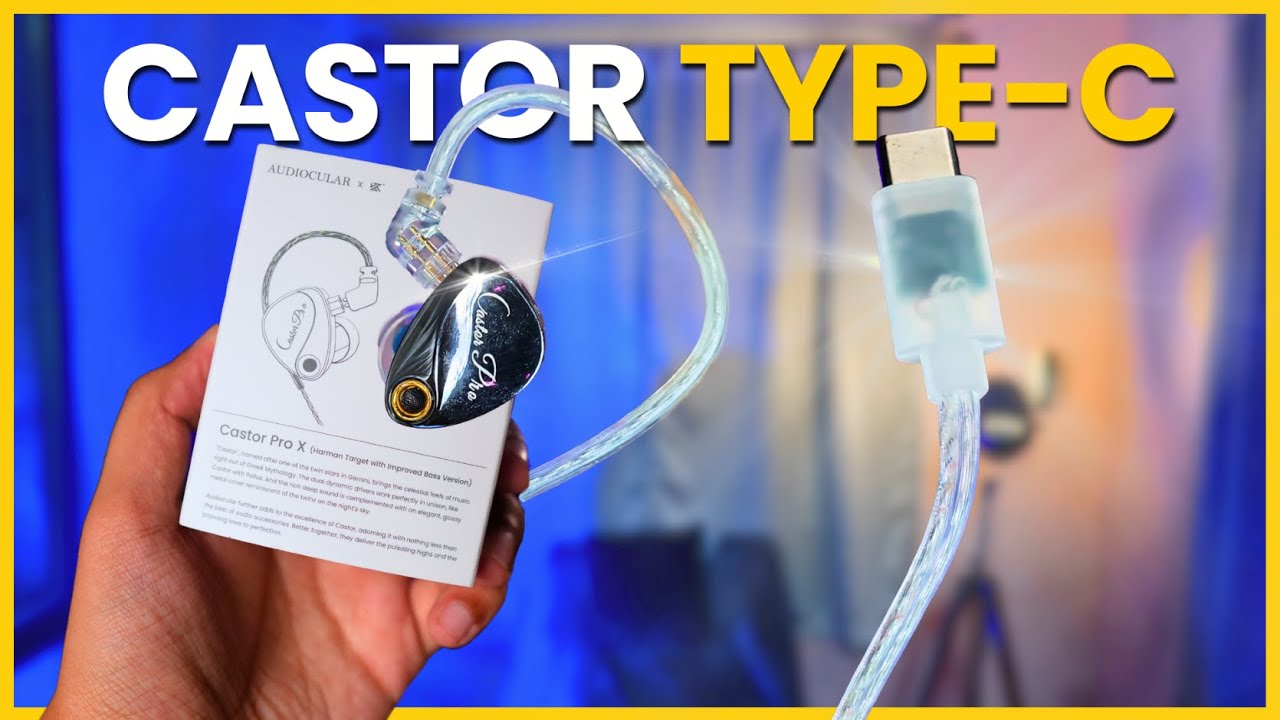 Finally! KZ Castor Pro X Type-C version is here! - YouTube