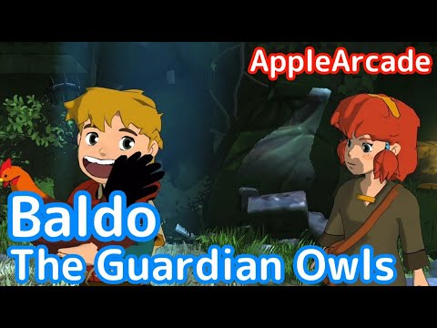 【ネタバレ注意】「Baldo The Guardian Owls」剣入手までプレイ【AppleArcade】 - YouTube