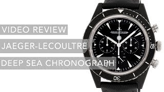 Pre-Owned Jaeger-LeCoultre Deep Sea Chronograph Cermet Q208A570 Luxury Watch Review