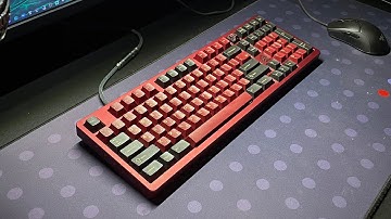 KBDFans Odin Sound Test ASMR with Mauve switches