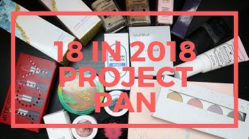 18 in 2018 | Project Pan Intro + Some Other Goals!