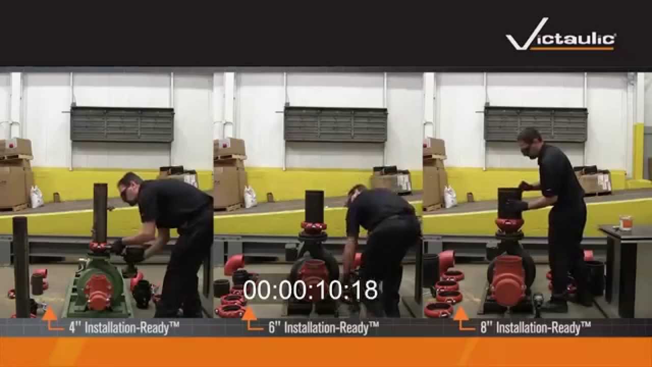 Victaulic Installation Ready Clamps. YouTube