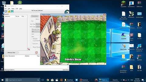 How to Hack Plants Vs Zombies with Cheat engine 7.0 infinite Sun instant recharge