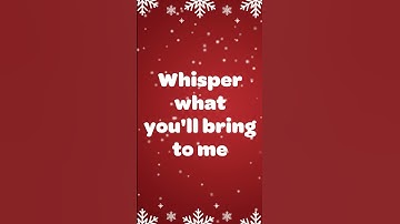 Thumbnail of Christmas SING ALONG Jolly Old Saint Nicholas 🎅 Merry Christmas 🎵🎄 #shorts