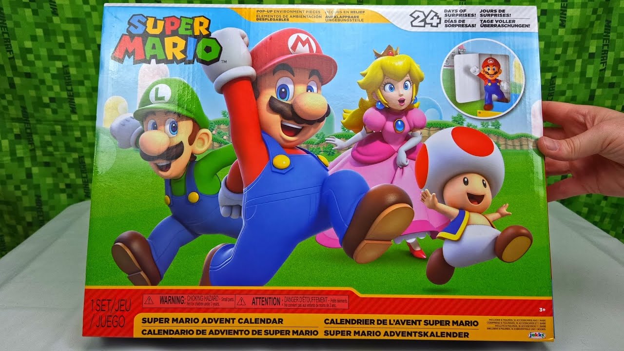 Opening Super Mario 2023 Advent Calendar - YouTube