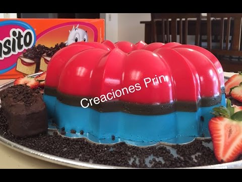 Gelatina de Gansito con Nutella