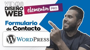 ⏺ Cómo crear un formulario de contacto en wordpress sin plugins | Curso Wordpress #8
