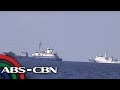 Mga mangingisda sa Scarborough Shoal nagulat sa namataang aircraft carrier | TV Patrol