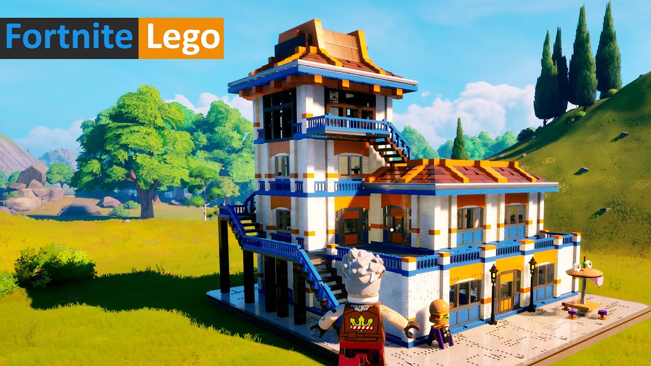 Fortnite Lego Custom Durr Burger Build Tutorial