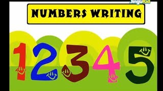 Learn 123 Learn Numbers Writing Preschool & Kindergarten Educational Videos Jingu Kids
