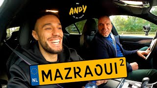 Noussair Mazraoui part 2 - Bij Andy in de auto! (English subtitles)